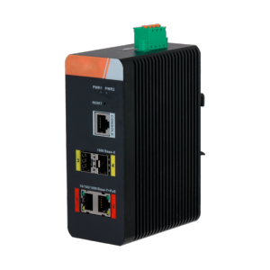     Switch HiPoE X-Security 2 puertos PoE (RJ45) + 2 puerto Uplink (SFP)
