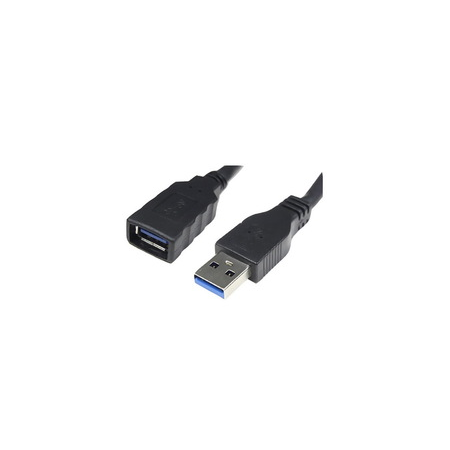 CABLE USB 3.0, TIPO A/M-A/H, NEGRO, 1.0 M