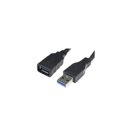 CABLE USB 3.0, TIPO A/M-A/H, NEGRO, 2.0 M