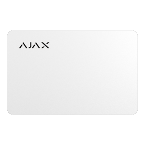 Tarjeta de acceso sin contacto Tecnología AJAX (Bolsa de 10 Uds.)