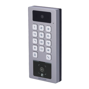 Control de acceso con cámara IP65 IK09 Tarjeta MF DESFire, QR dinámico y PIN