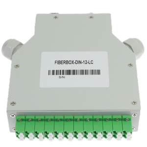    Caja de fibra 12 puertos LC/APC Duplex