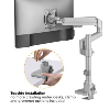   Brazo para monitor Instalación en mesa