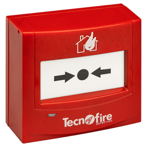  Pulsador de señalización manual de incendio