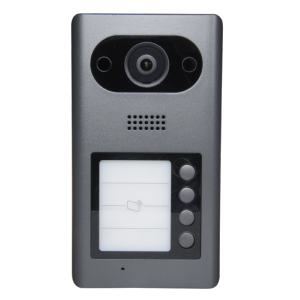 Videoportero IP Cámara 2Mpx gran angular Audio bidireccional | 4 botones de llamada