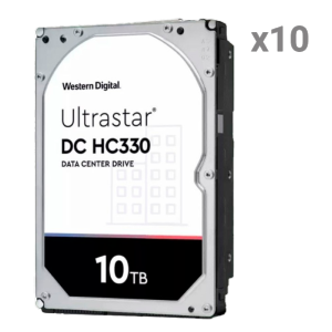 Disco duro Western Digital 10 unidades | Capacidad 10 TB cada uno