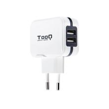 CARGADOR PARED USB TOOQ TQWC-1S02WT 2xUSB 3.4 A(TOTAL) AI-TECH BLANCO