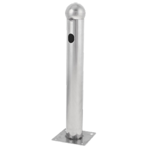     Soporte para barrera Modelo T Acero inoxidable Compatible con detectores de 2 haces