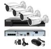    Kit Grabador NVR POE + 4 cámaras IP  2MP Varifocales