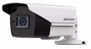Cámara bullet Hikvision Turbo HD 4.0 5MP@20FPS LOW-LIGHT varifocal y motorizada.