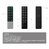     Teclado para exterior IP66/IK08 con lector RFID