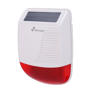 Nivian Smart Sirena para exterior solar