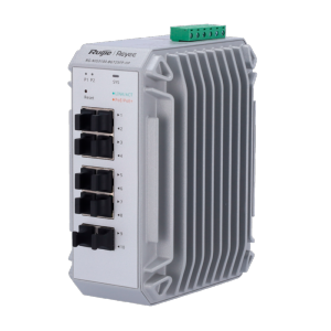 Reyee Switch Industrial PoE Cloud Capa 2 8 puertos PoE+ Gigabit + 2 puertos SFP Gigabit