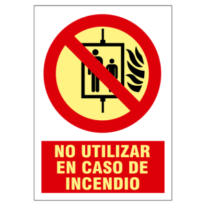 Cartel de señalización Equipos de protección contra incendios