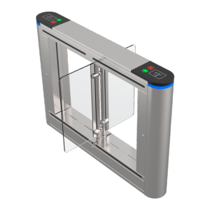 Torno de acceso bidireccional doble Turboo Portillo con barrera acrílica plegable