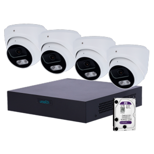  Kit de Videovigilancia Uniarch NVR 8 canales IP | 1 TB HDD
