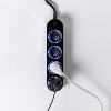     Shelly Power Strip 4 Gen4 Black Regleta inteligente con 4 tomas independientes