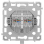       Enchufe Ethernet con dos puertos Compatible con cables CAT.6 y CAT.5e