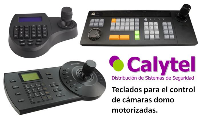 TECLADOS DE CONTROL PTZ