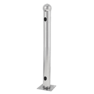    Soporte para barrera Modelo T Acero inoxidable Compatible con detectores de 3/4 haces