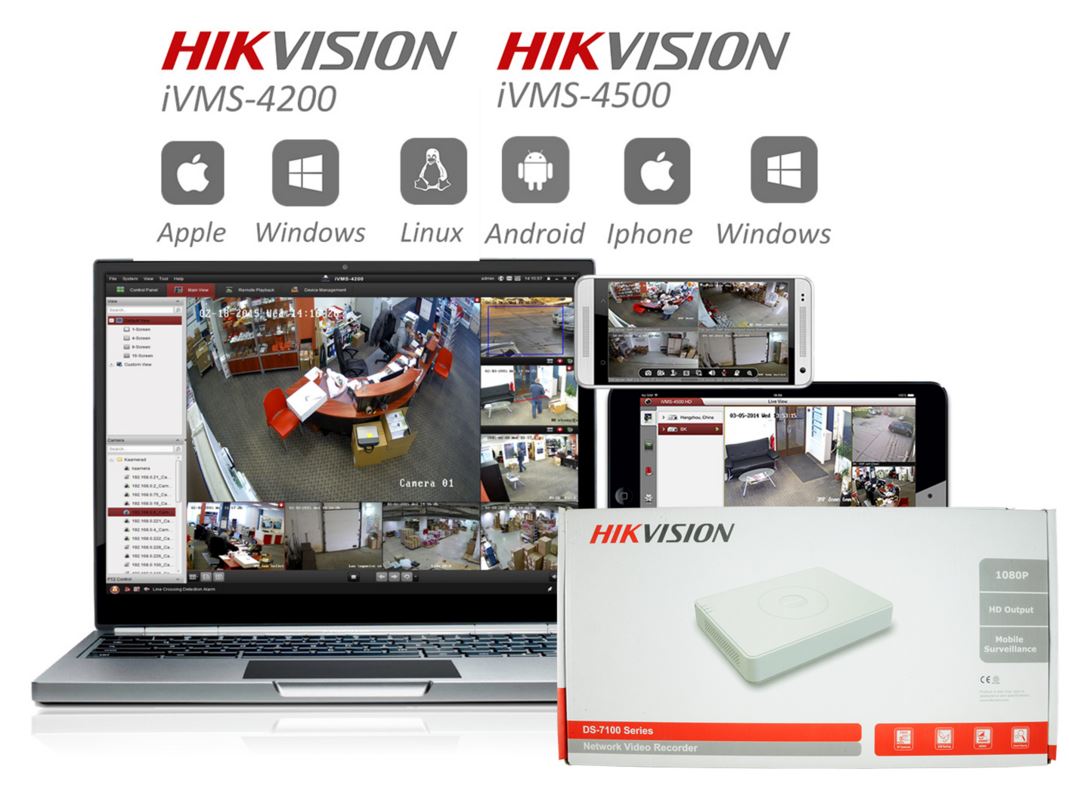 Grabadores NVR HIWATCH de HIKVISION