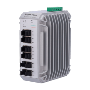 Reyee Switch Industrial PoE Cloud Capa 2 8 puertos PoE+ Gigabit + 4 puertos SFP Gigabit