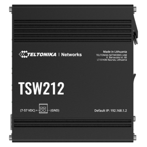     Teltonika Switch Gestionable Industrial 8 puertos Ethernet RJ45 Gigabit +2 SFP Gigabit
