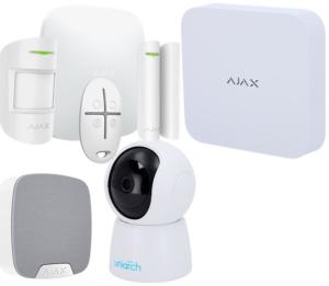 Sistema de Alarma profesional AJAX con  Ethernet y GPRS y Videograbación