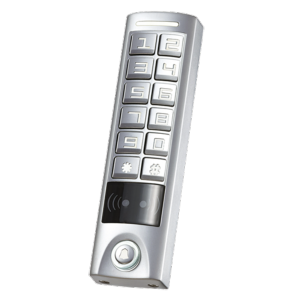 Control de acceso autónomo Acceso por teclado y RFID Salida relay, alarma y timbre