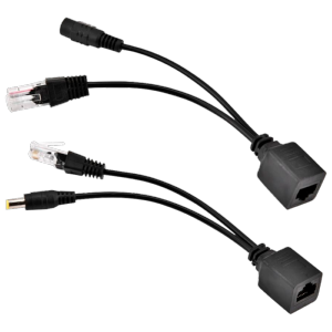    Inyector y Splitter PoE pasivo Requiere utilizar la pareja incluida