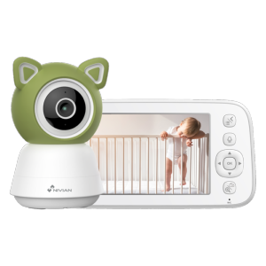      Nivian Smart Baby Monitor 2MP Vídeo Full HD 1080p con visibilidad nocturna