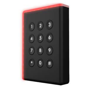 Lector de accesos Acceso por PIN y tarjeta MF DESFire Indicador LED y acústico