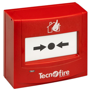  Pulsador de señalización manual de incendio