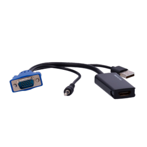  Adaptador de VGA+Audio a HDMI