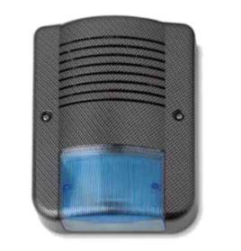 Sirena exterior cableada con luz flash, incluye tamper. Grado 3 / 2