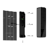     Teclado para exterior IP66/IK08 con lector RFID