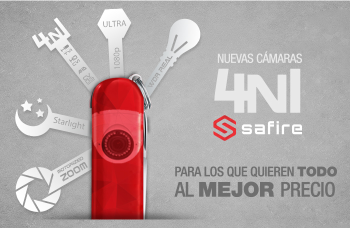 NUEVAS CÁMARAS 4N1  SAFIRE