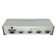 Multiplicador de señal de vídeo VGA de 1 a 4, con amplificación.