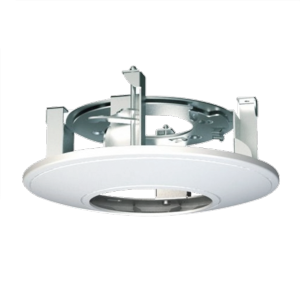 Soporte empotrable en techo Para cámaras domo Fabricado en aluminio