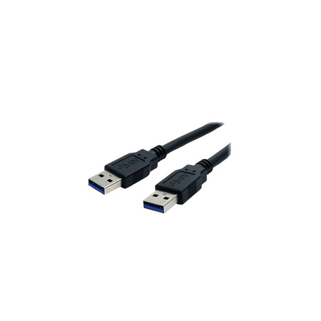 CABLE USB 3.0, TIPO A/M-A/M, NEGRO, 2.0 M