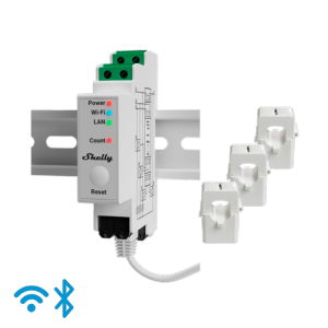     Shelly Pro 3EM 120A WiFi 2.4 GHz / Bluetooth / LAN