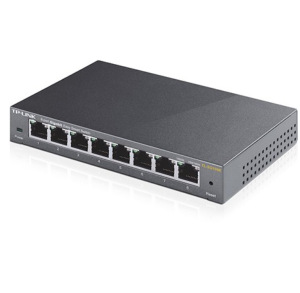 Switch Easy Smart TL-SG108E 8 puertos 10/100/1000Mbps RJ45, VLANs, QoS, IGMP Snooping