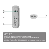        Doorbell 4 MP con IA integrada Detector PIR alcance hasta 4 m