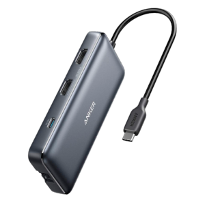 Anker Hub multimedia 8 en 1 Admite la carga PD de 100 W