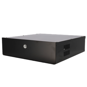 Caja metálica cerrada para DVR Específico para CCTV Para grabadores de hasta 2U rack