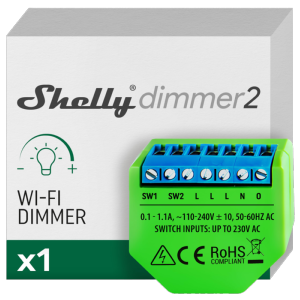     Shelly Dimmer 2 WiFi 2.4 GHz IEEE802.11 b/g/n