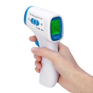 Termómetro infrarrojo Digital con Display LCD para la Medición de temperatura corporal sin contacto