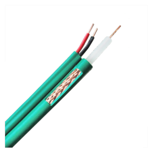 Cable coaxial KX6 Vídeo y alimentación Rollo de 100 metros