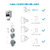    Válvula inteligente para radiador Enlaza vía radio con NVS-THERMOSTAT