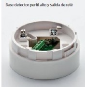 Base detectores serie M500 perfil alto y salida de relé.